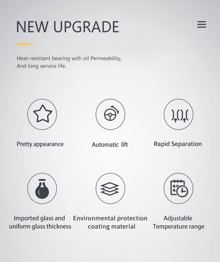 Core Components and Lift Methanol Rotary Evaporator Impact